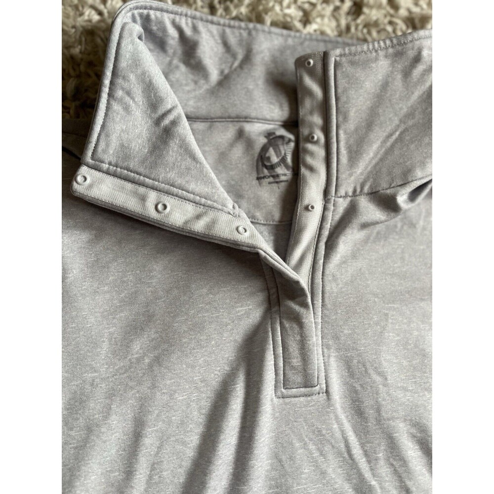 Zero Restrictions Grayhalf Snap Pullover Activewe… - image 8